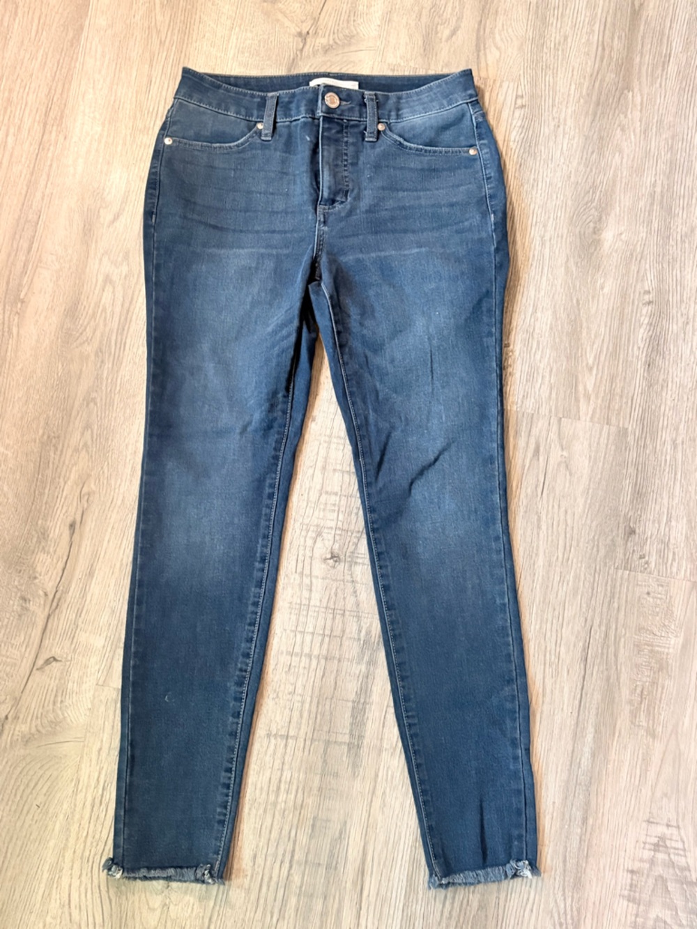 LC Lauren Conrad Dark Blue Super Skinny Jeans